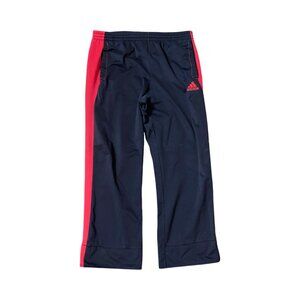 Sz.L*Adidas*Vintage Y2K Black/Red Track Pants Baggy Joggers PLEASE READ